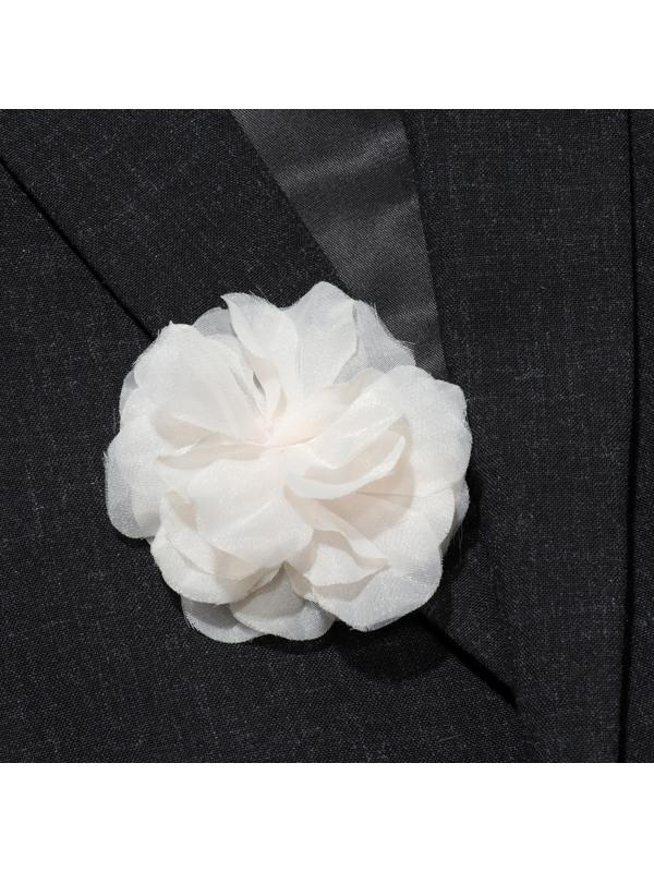 Брошь-заколка текстильная 