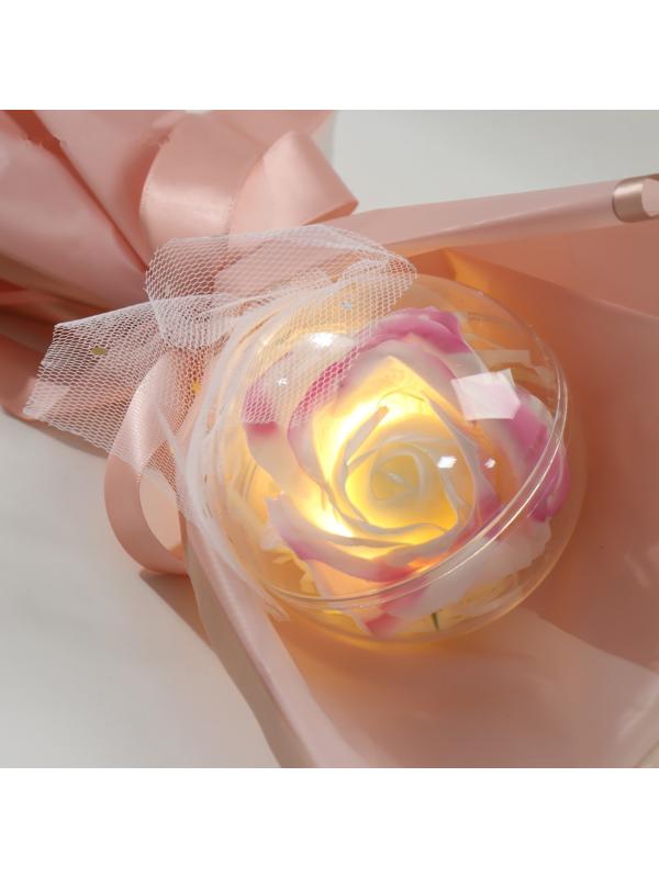 Букет из мыльных лепестков 