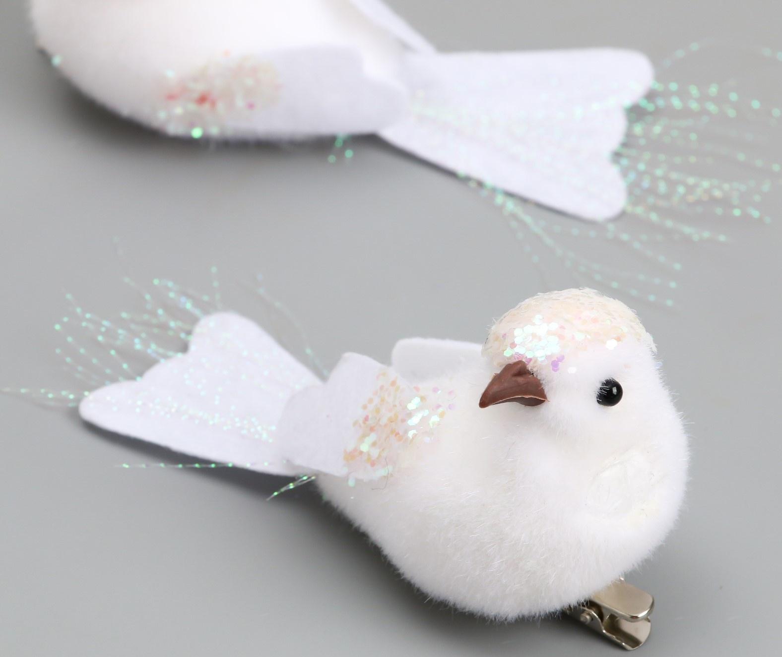 Пушистики на прищепке набор 2 шт 