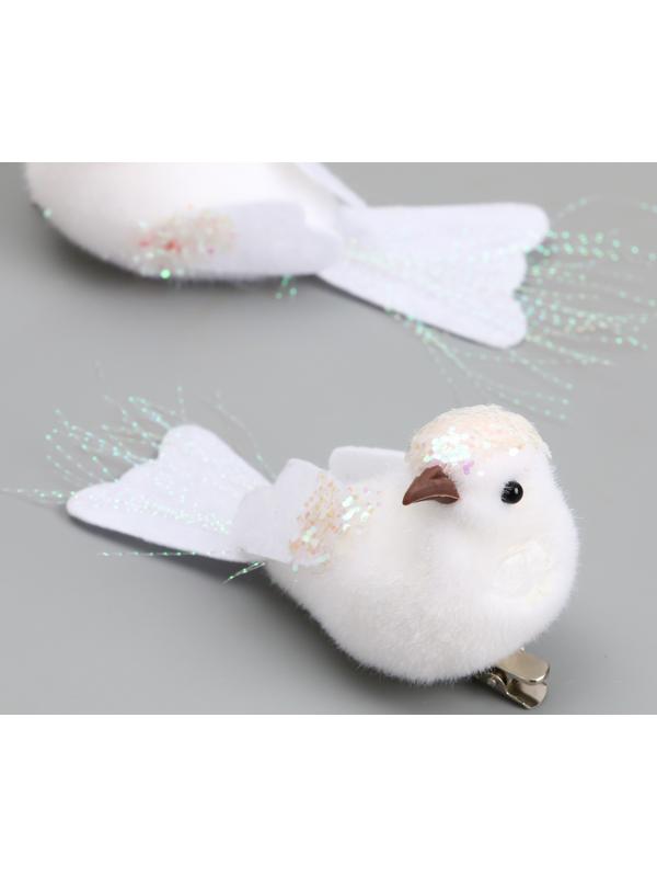 Пушистики на прищепке набор 2 шт 