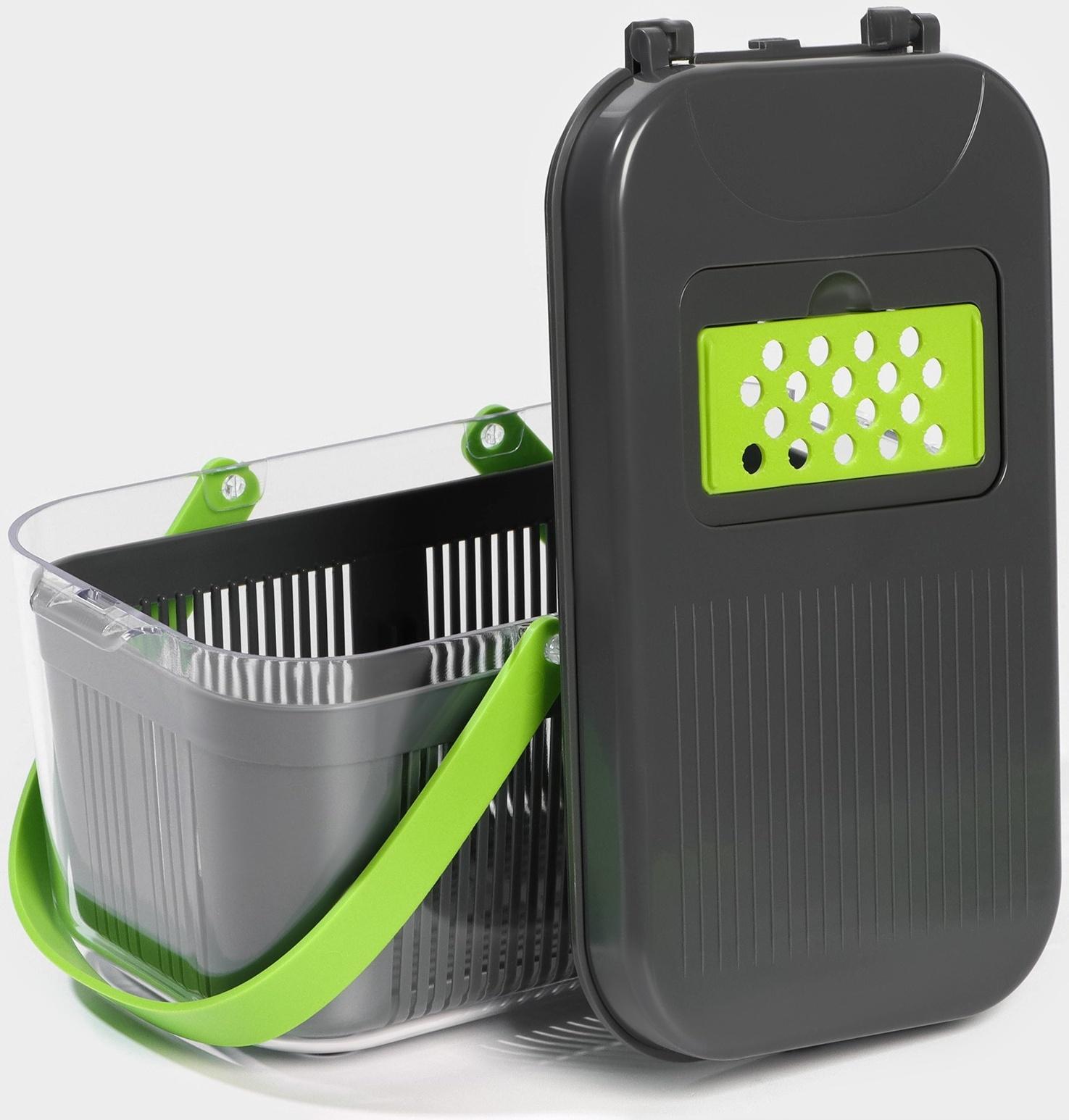 Овощерезка универсальная Chopper, ABS-пластик, металл, 22 насадки