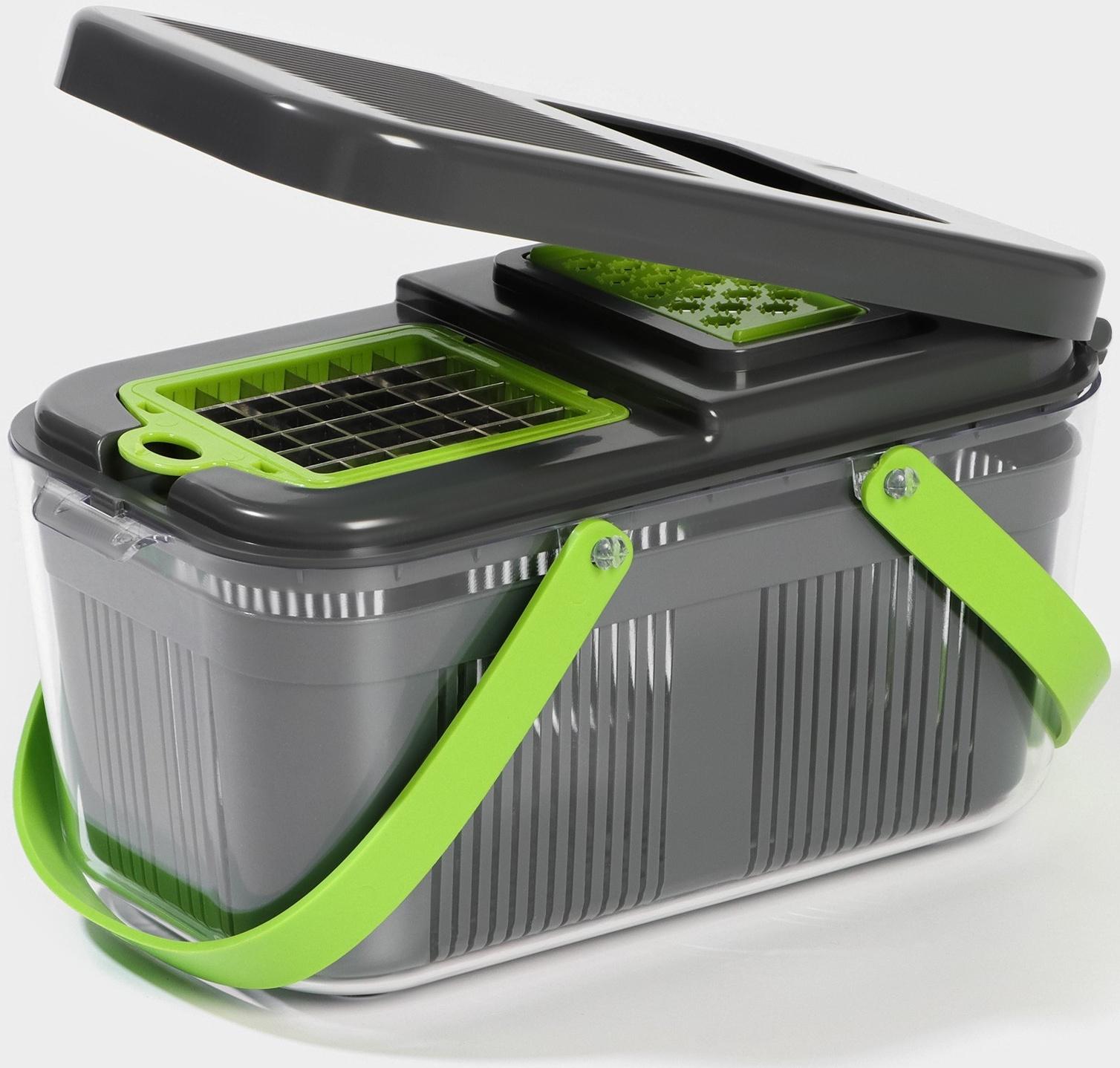 Овощерезка универсальная Chopper, ABS-пластик, металл, 22 насадки