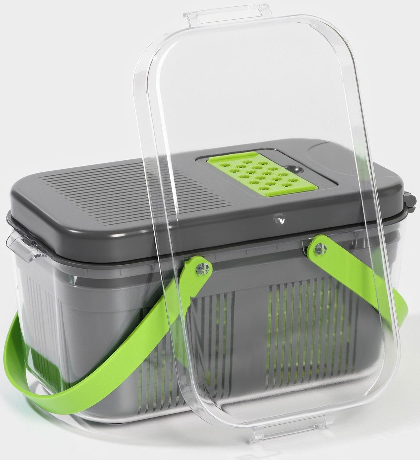 Овощерезка универсальная Chopper, ABS-пластик, металл, 22 насадки