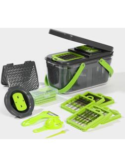 Овощерезка универсальная Chopper, ABS-пластик, металл, 22 насадки