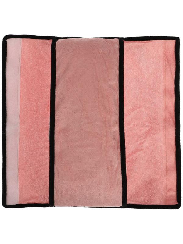 Накладная подушка на ремень безопасности, 28 см, розовая