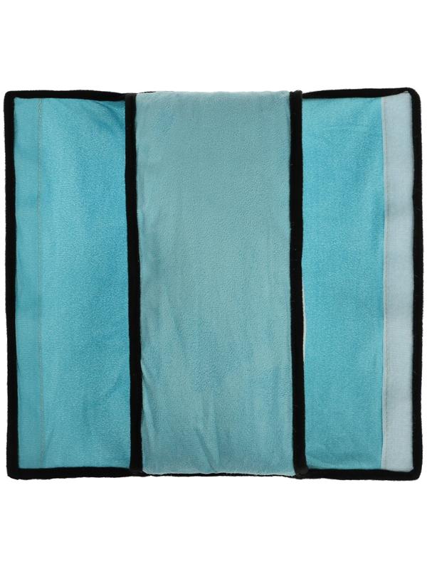 Накладная подушка на ремень безопасности, 28 см, синяя