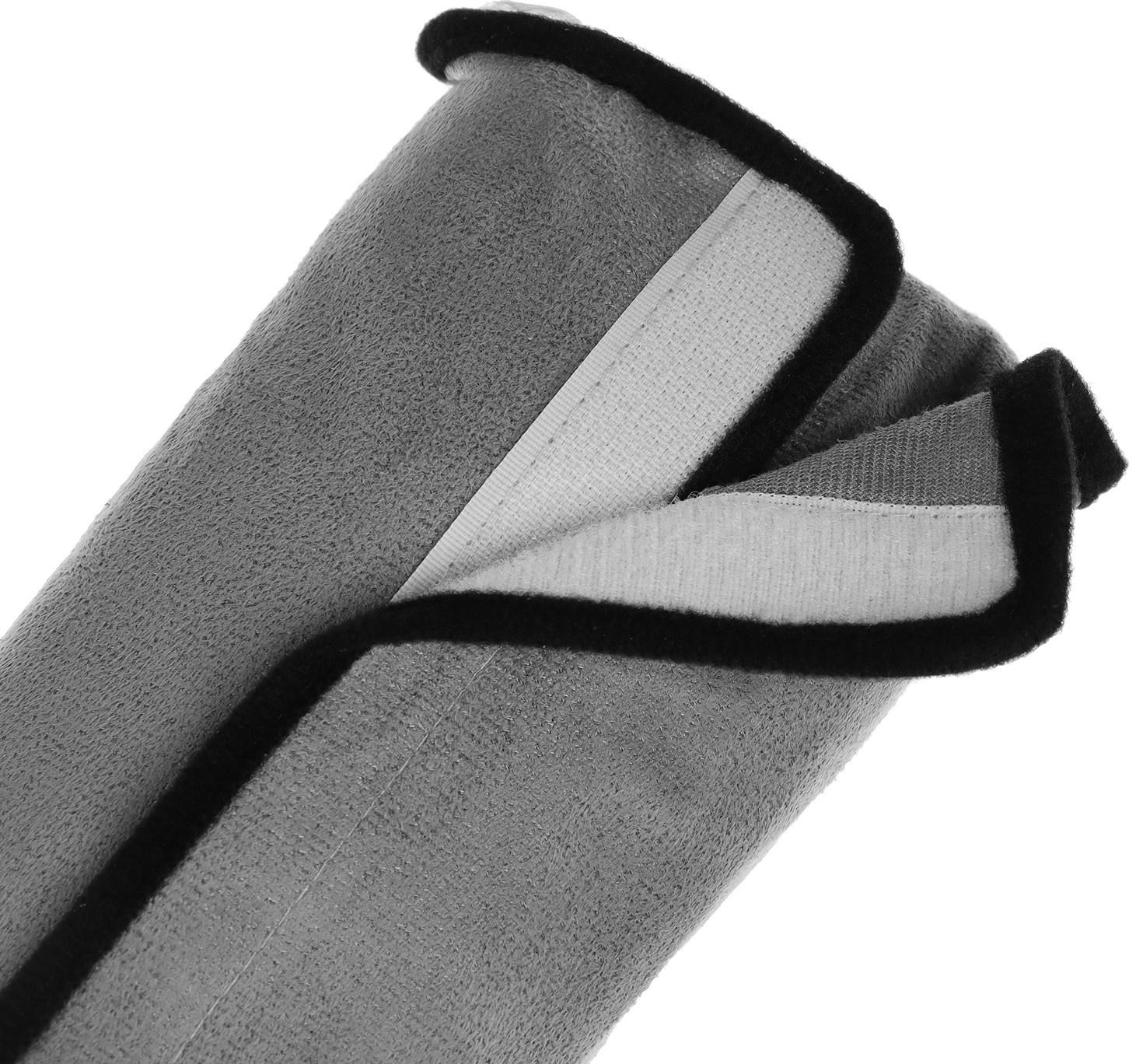 Накладная подушка на ремень безопасности, 28 см, черная