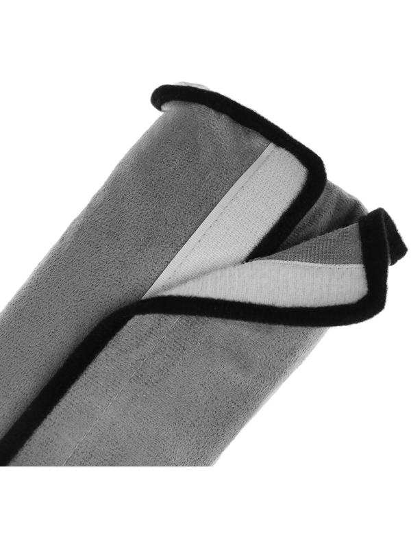 Накладная подушка на ремень безопасности, 28 см, черная