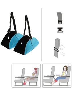 Гамак-подставка для отдыха ног в путешествии