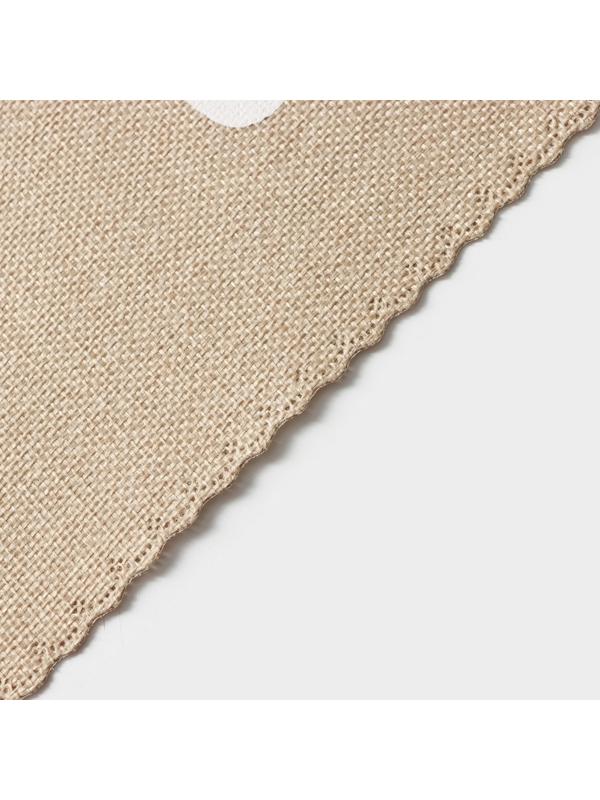 Набор салфеток сервировочных Доляна Coffee, 4 шт, 44×29 см, цвет бежевый