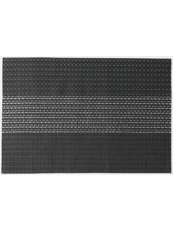 Набор салфеток сервировочных Доляна «Сияние», 4 шт, 45×30 см, цвет чёрный