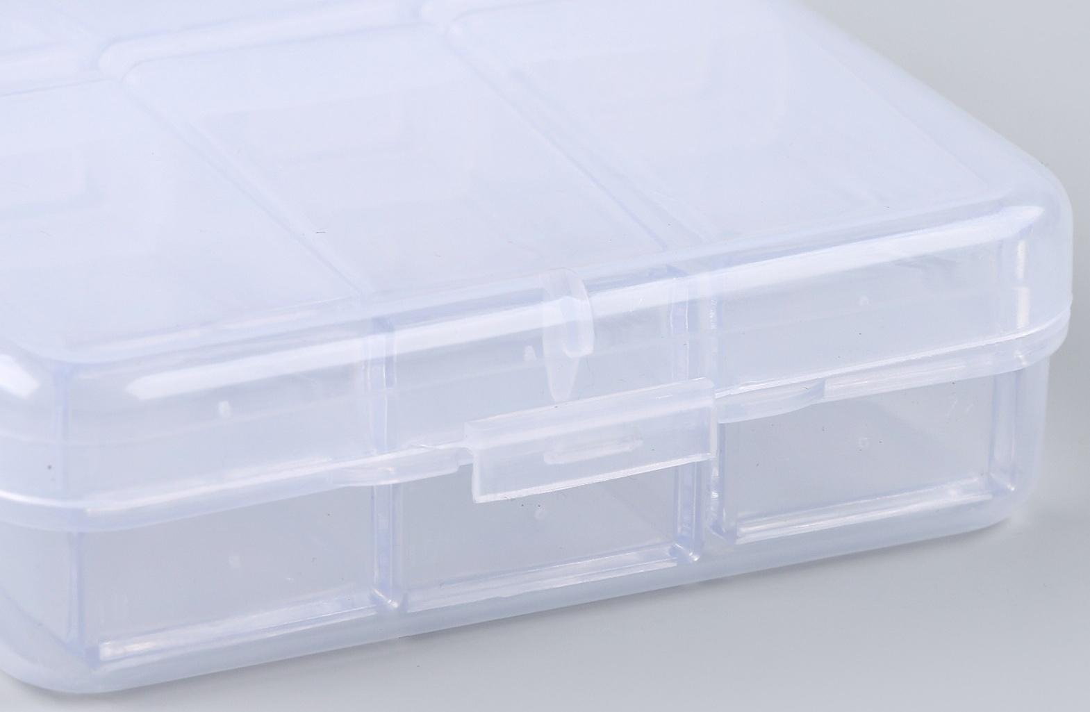 Органайзер для хранения страз алмазной мозаики, 12 секций