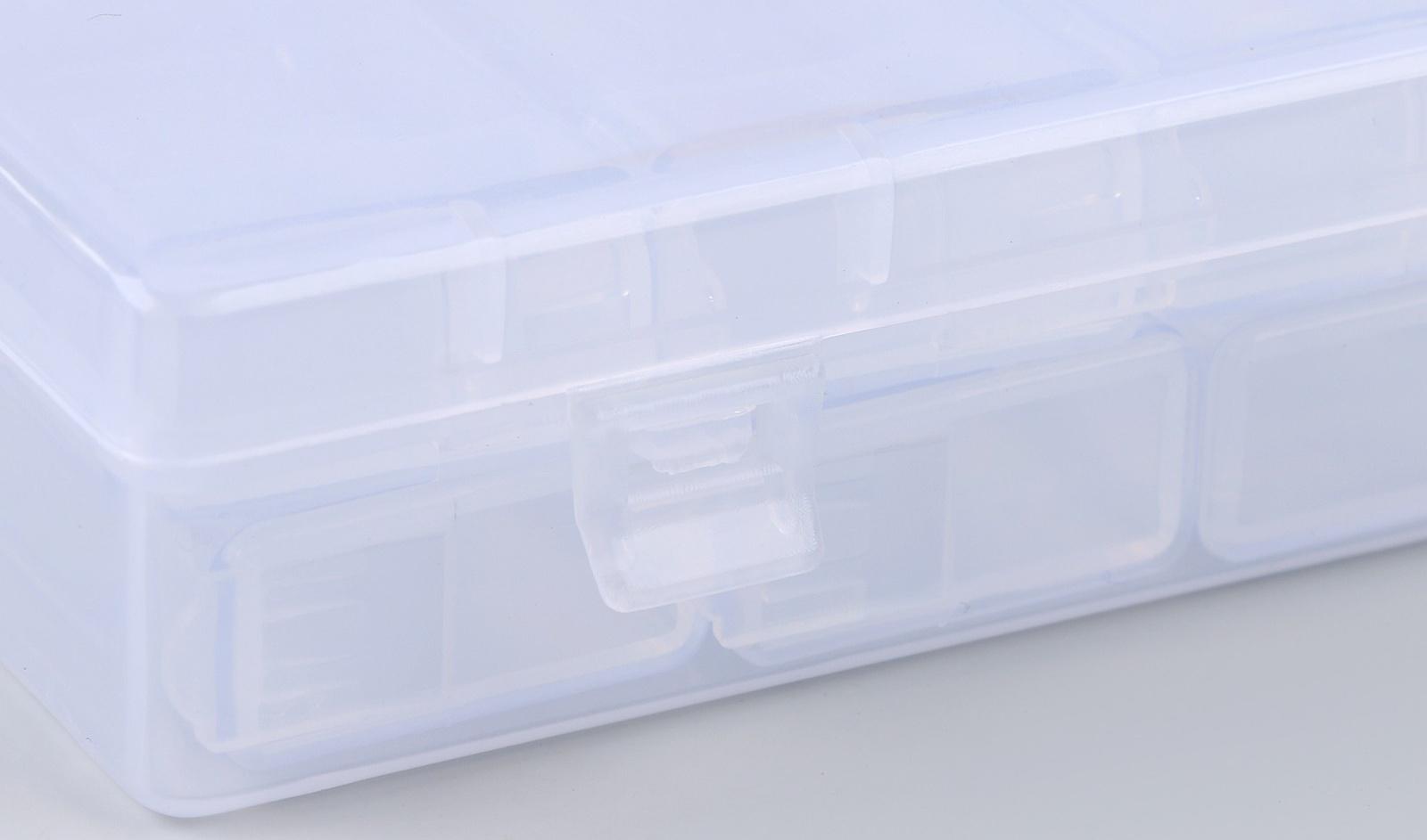 Органайзер для хранения страз алмазной мозаики, 24 секции