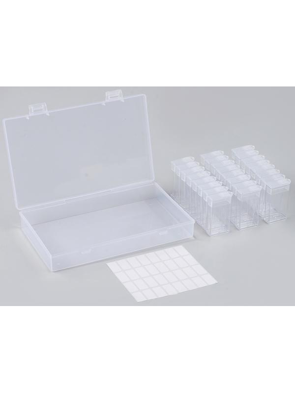 Органайзер для хранения страз алмазной мозаики, 24 секции