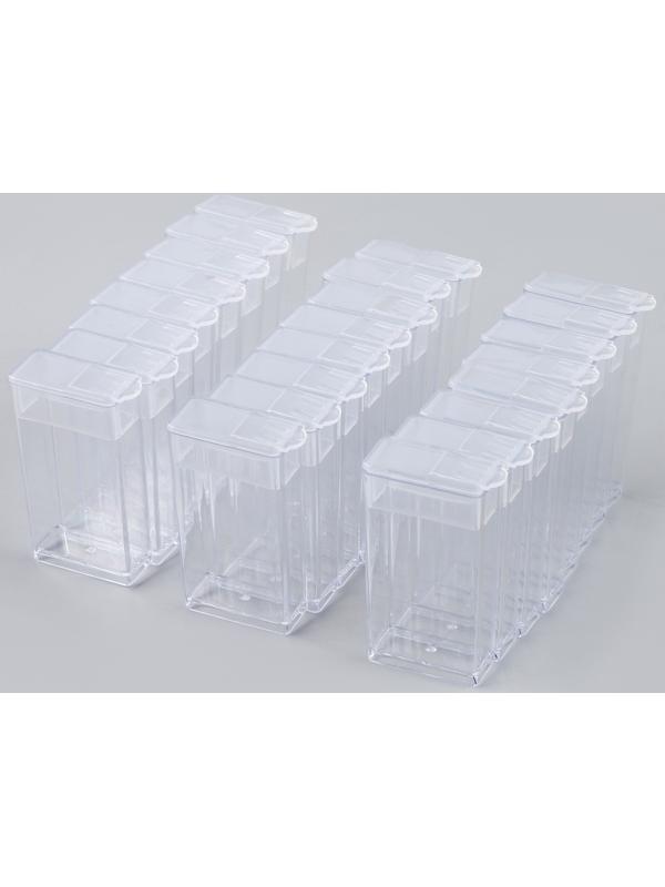 Органайзер для хранения страз алмазной мозаики, 24 секции