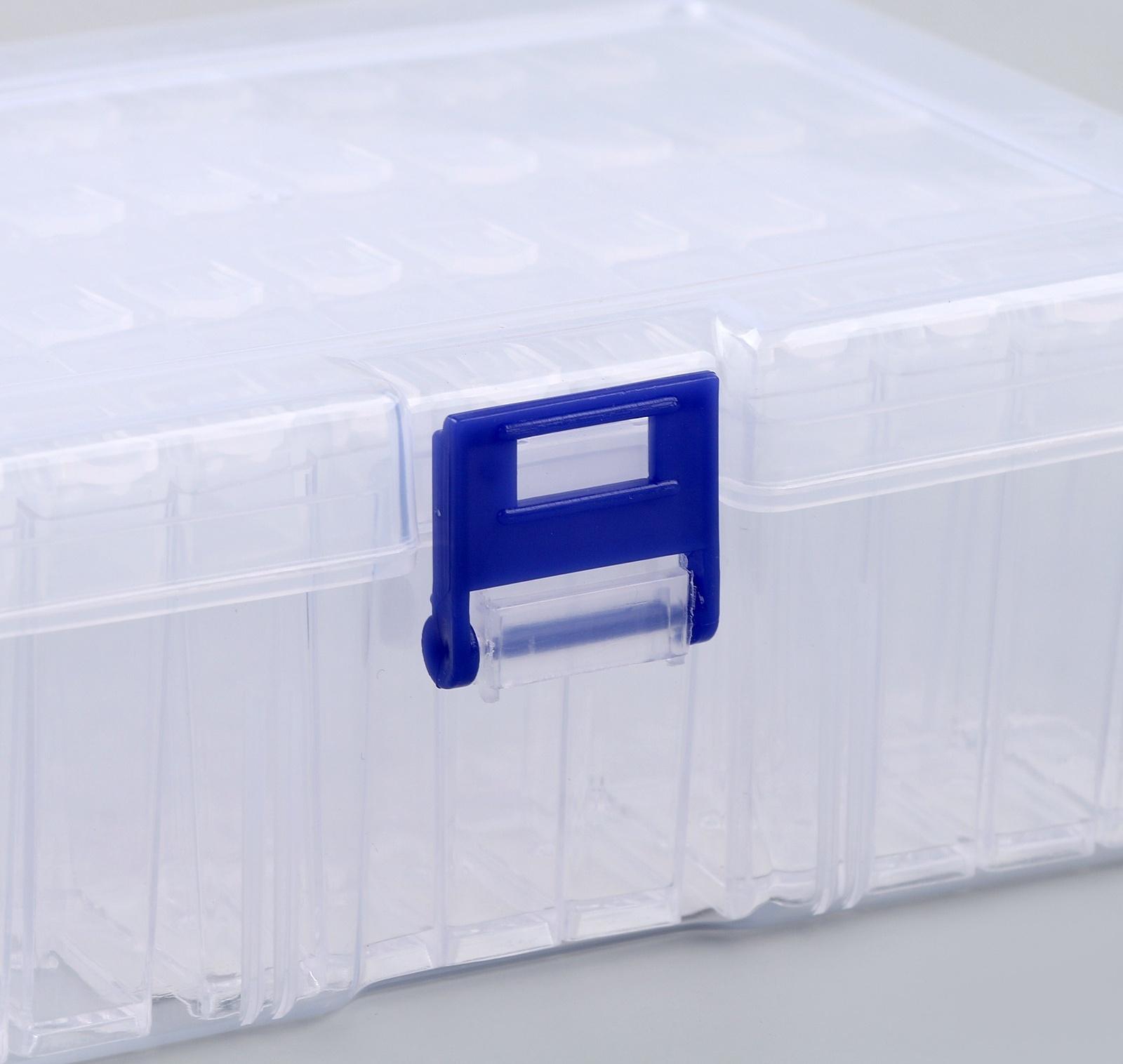 Органайзер для хранения страз алмазной мозаики, 44 секции