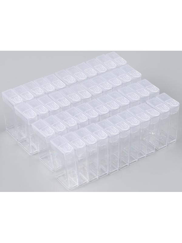 Органайзер для хранения страз алмазной мозаики, 44 секции