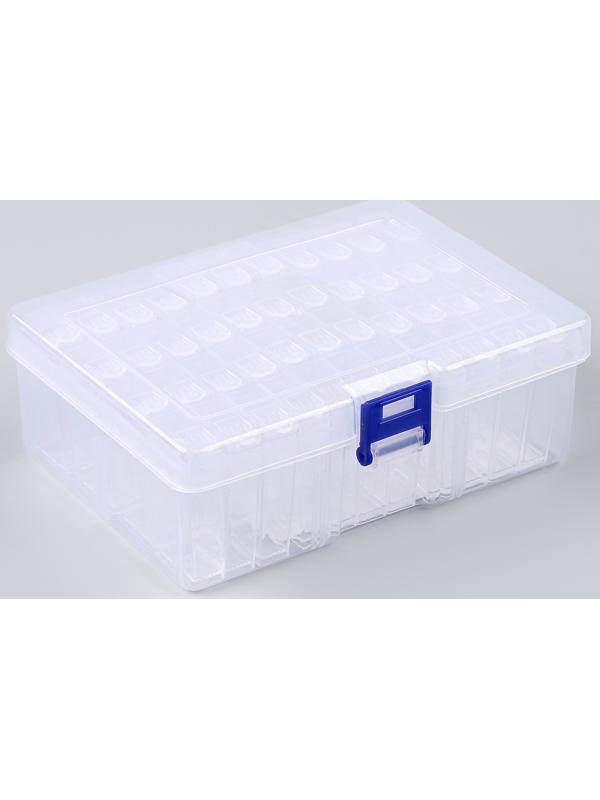 Органайзер для хранения страз алмазной мозаики, 44 секции