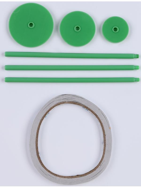 Стилус-колесо для алмазной мозаики, набор 3 шт, ножки 3 шт, клейкая лента