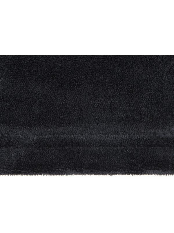 Плед Этель цв.черный 150*200 см,100% п/э, корал-флис 220 гр/м2