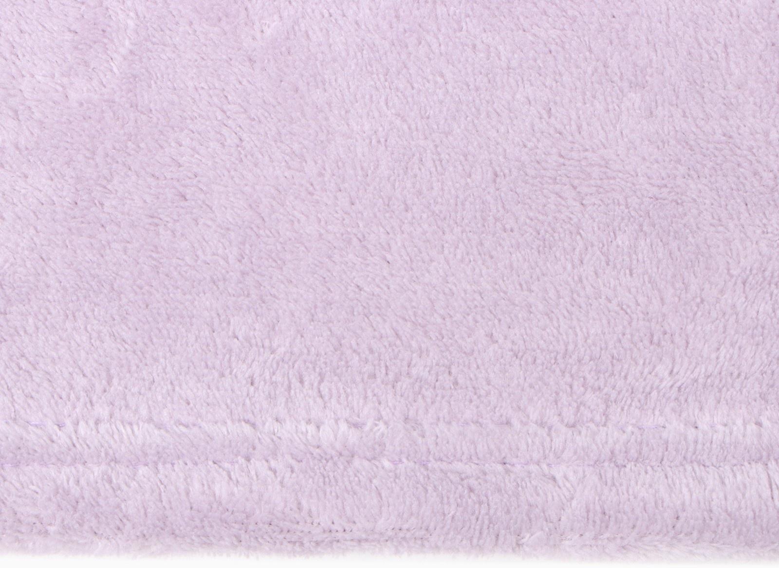 Плед Этель цв.сиреневый 180*200 см,100% п/э, корал-флис 220 гр/м2