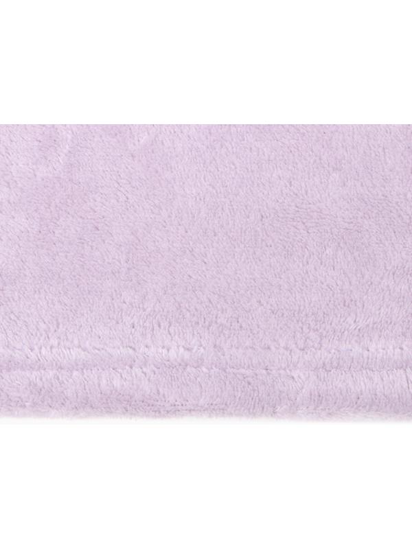 Плед Этель цв.сиреневый 180*200 см,100% п/э, корал-флис 220 гр/м2