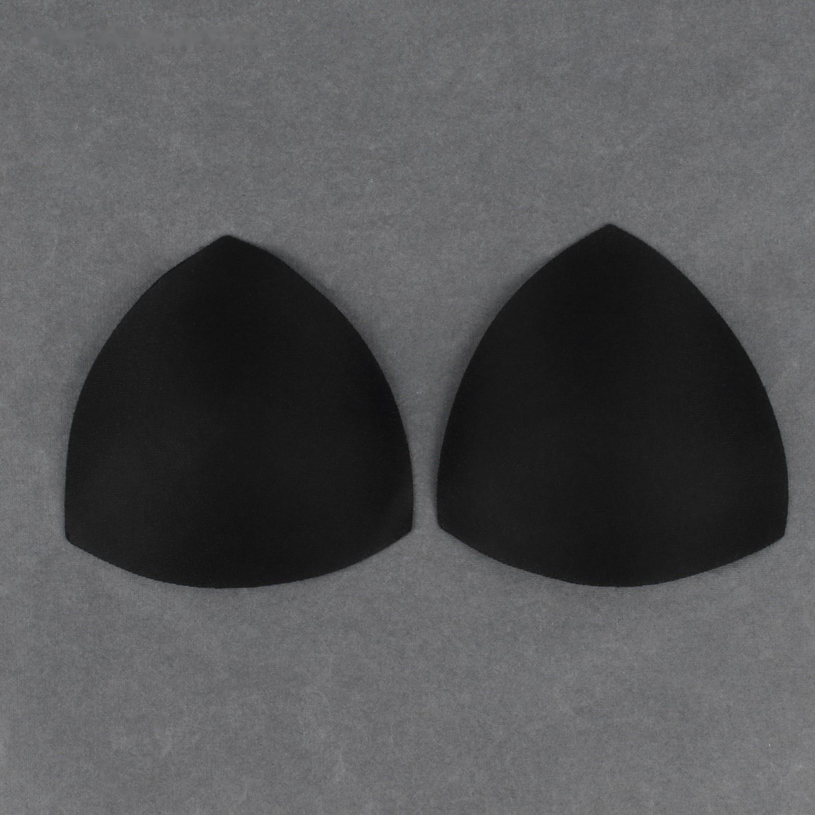 Чашки для бюстгальтера «Треугольник», 70-75 р-р, пара, цвет чёрный