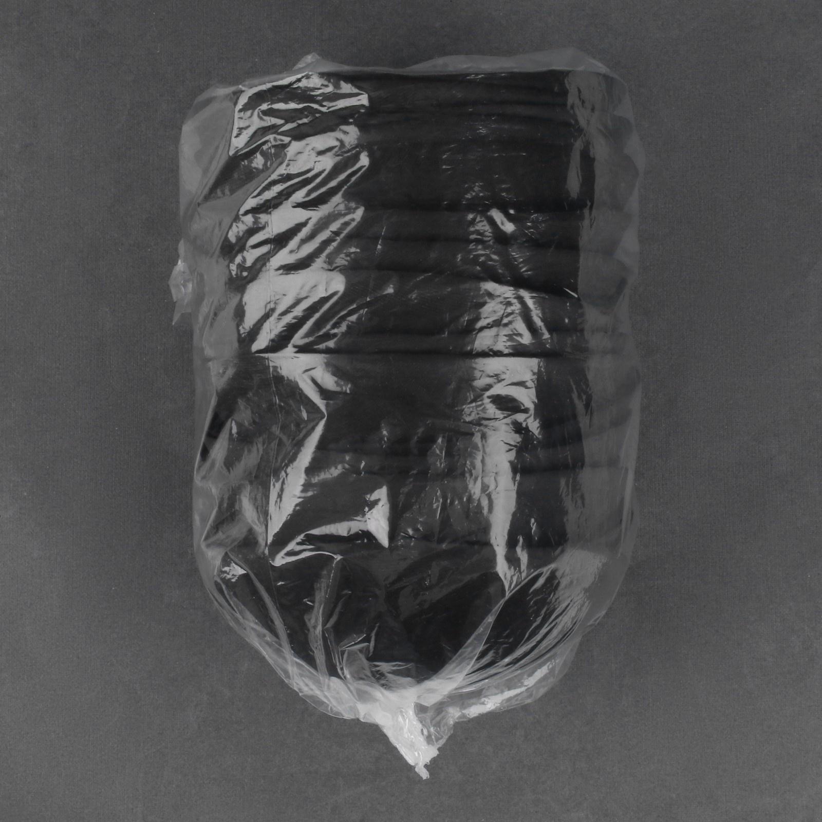 Чашки для бюстгальтера «Круг», 2XL (52), d = 16,5 см, пара, цвет чёрный