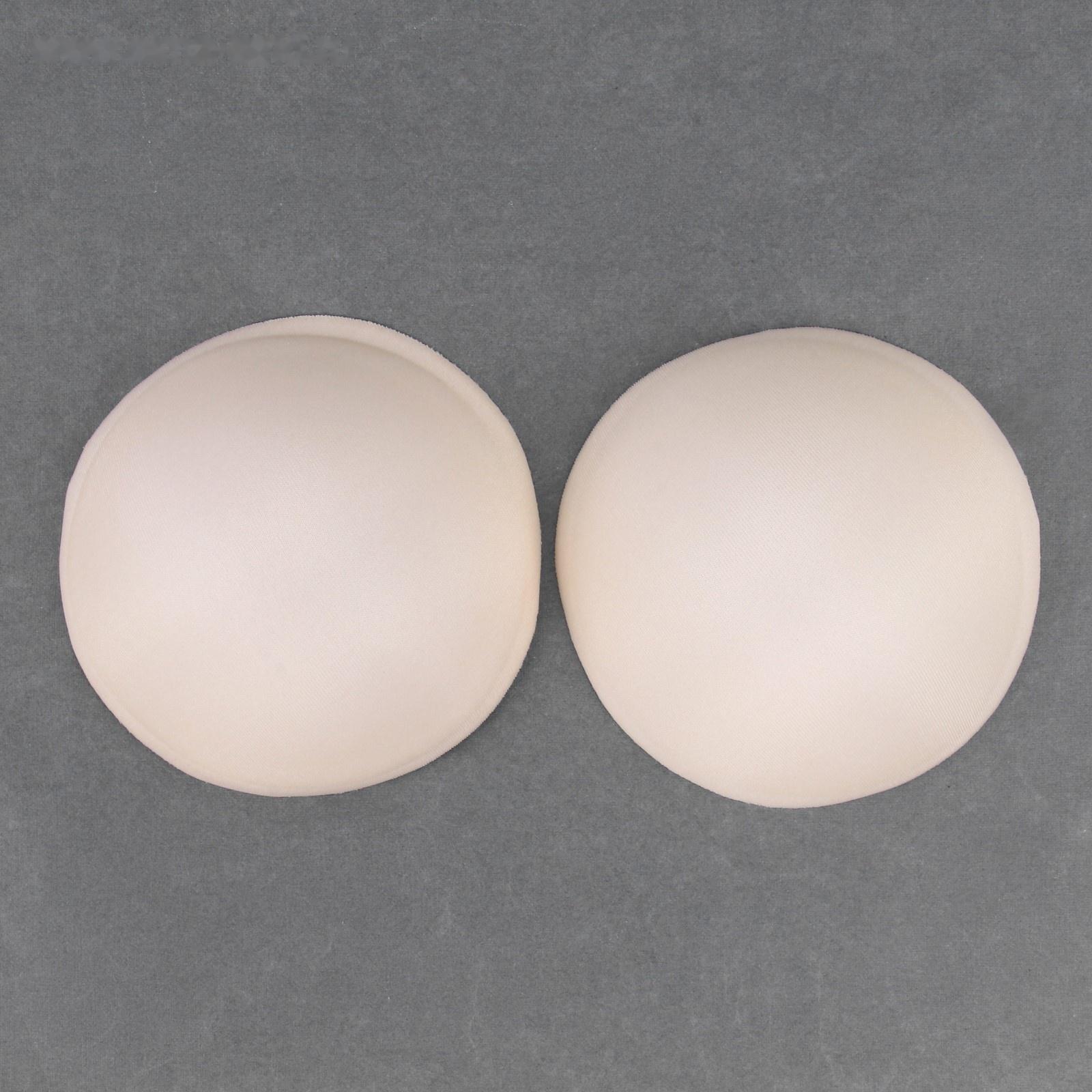 Чашки для бюстгальтера «Круг», 2XL (52), d = 16,5 см, цвет бежевый