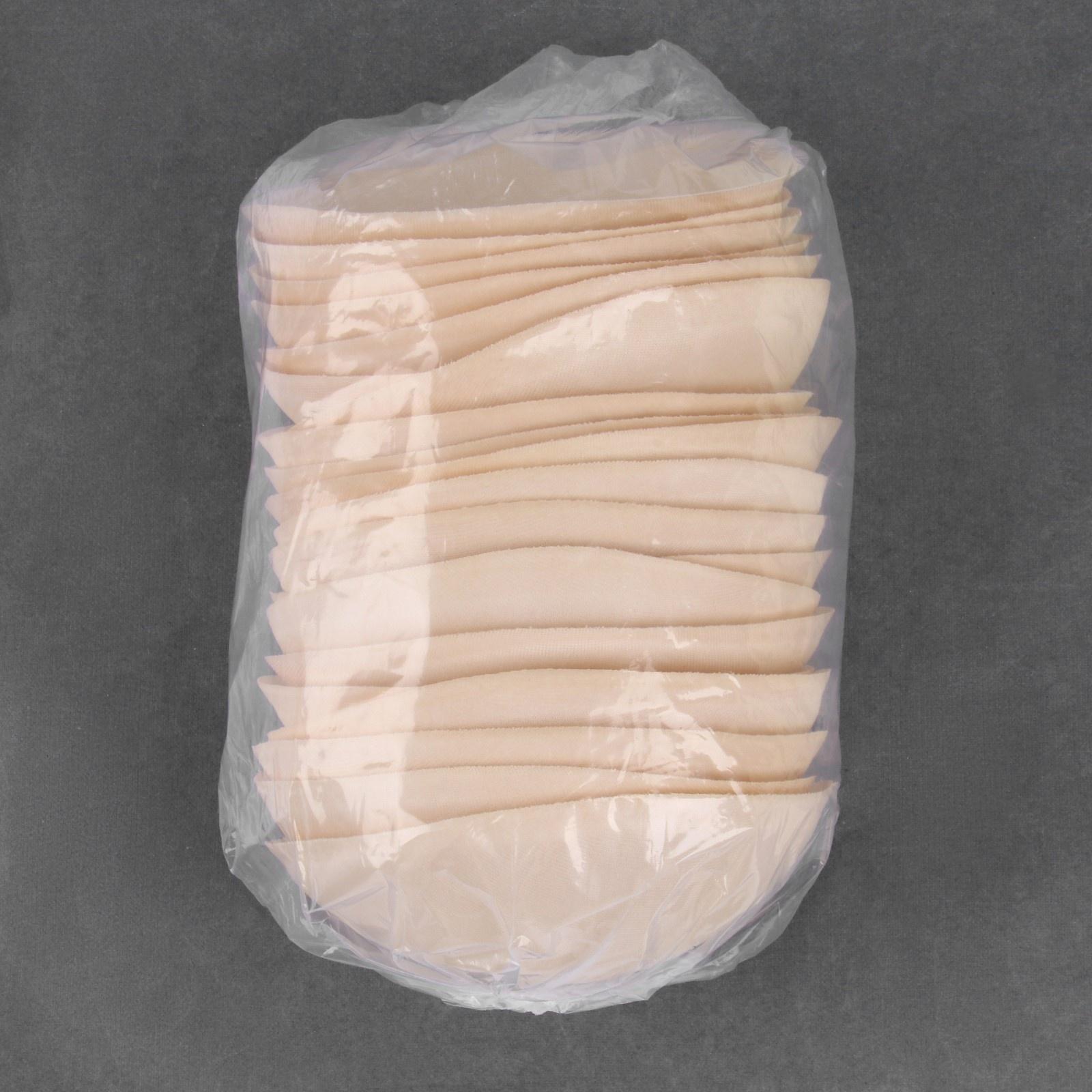 Чашки для бюстгальтера «Круг», 2XL (52), d = 16,5 см, цвет бежевый