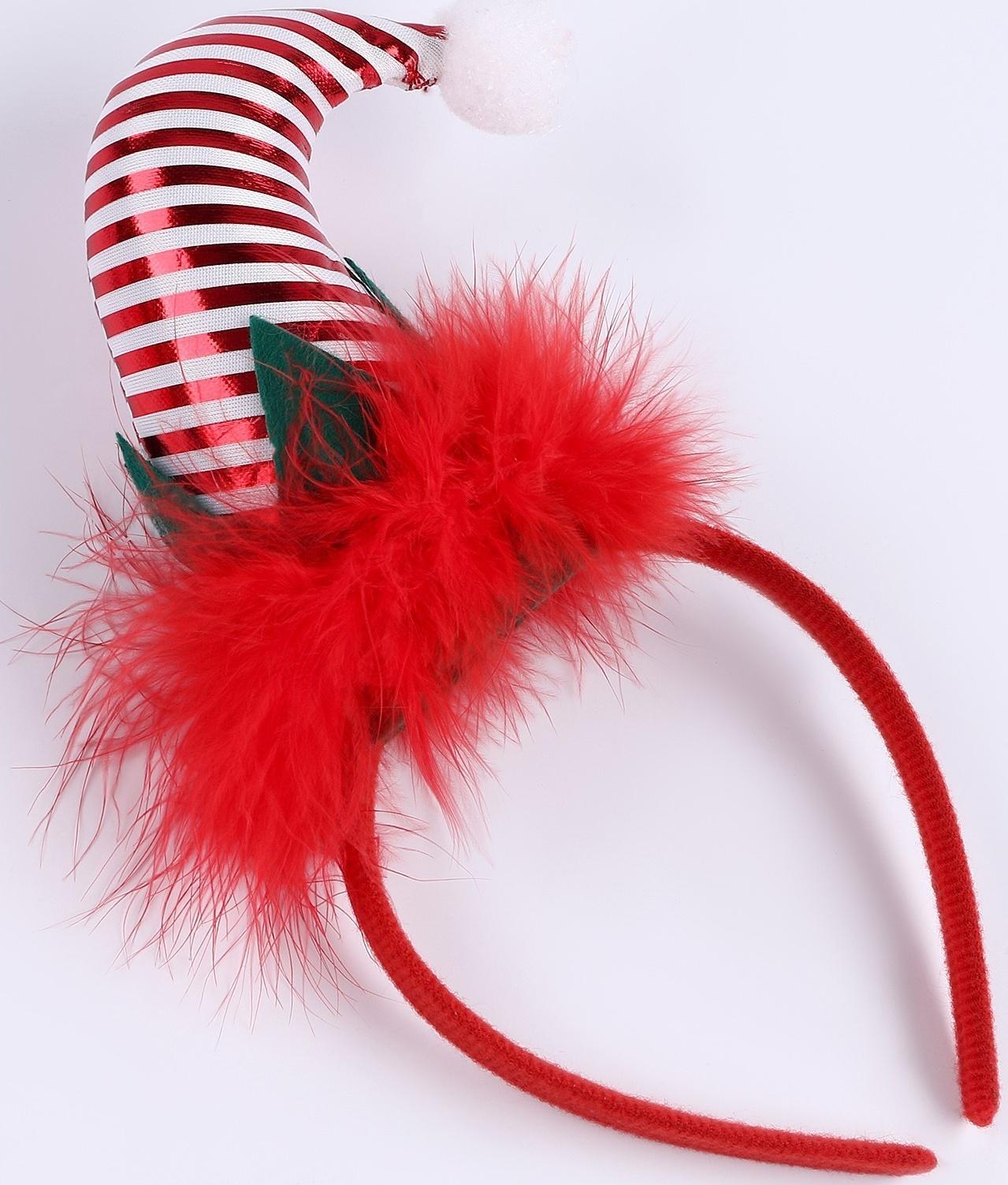 Карнавальный набор «Новогодний гномик»: жилетка и ободок, рост 92–104 см