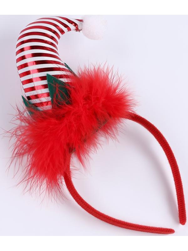 Карнавальный набор «Новогодний гномик»: жилетка и ободок, рост 92–104 см