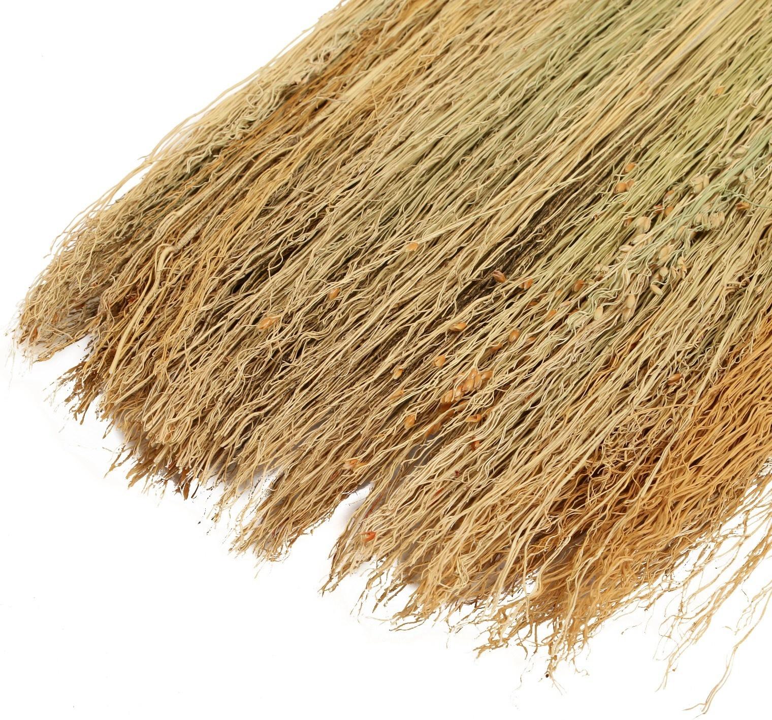 Веник узбекский из сорго 5ти-прошивной 3х-лучевой, ручная работа, 90-95 см