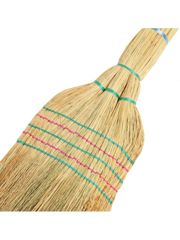 Веник узбекский из сорго 5ти-прошивной 3х-лучевой, ручная работа, 90-95 см