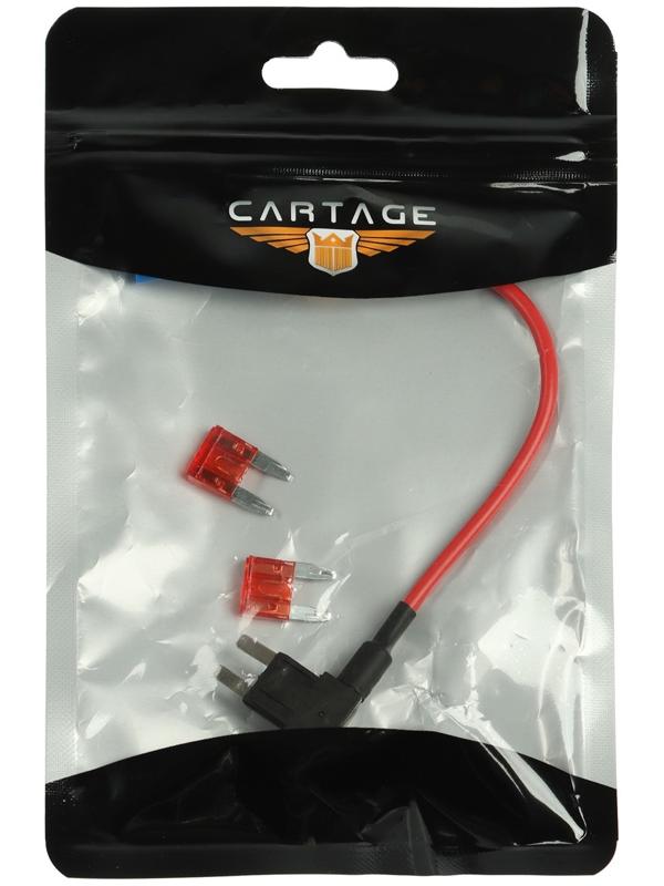 Удлинитель предохранителя, мини 10А, провод 15 см