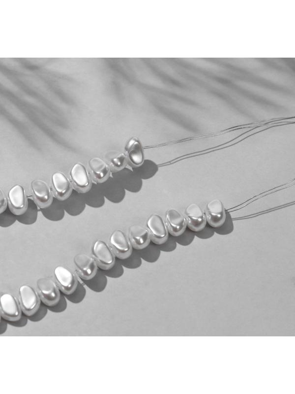 Бусины пластиковые на нити 