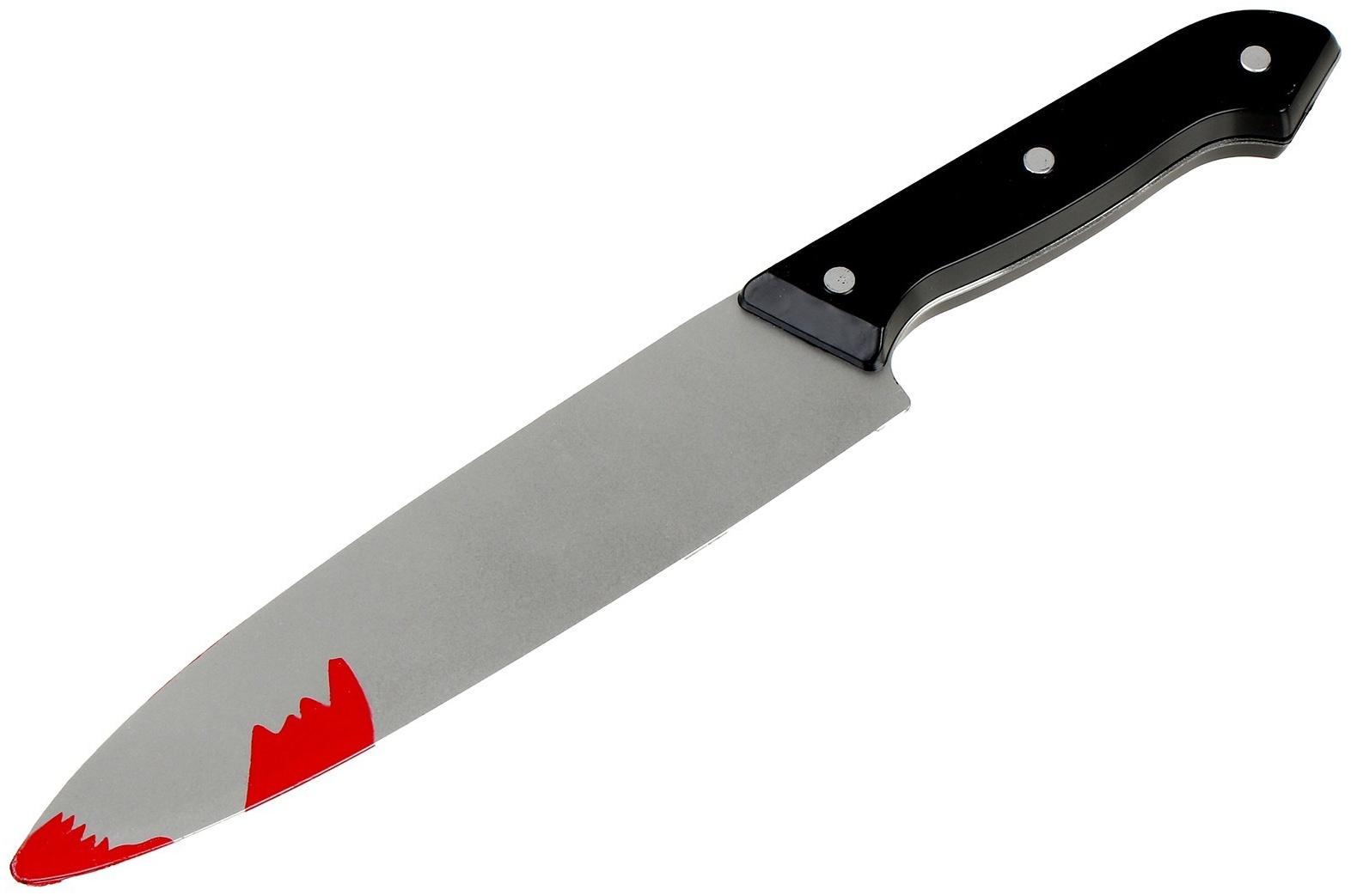 Прикол «Нож в крови»