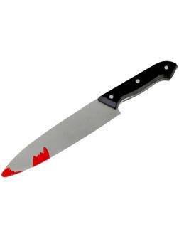 Прикол «Нож в крови»