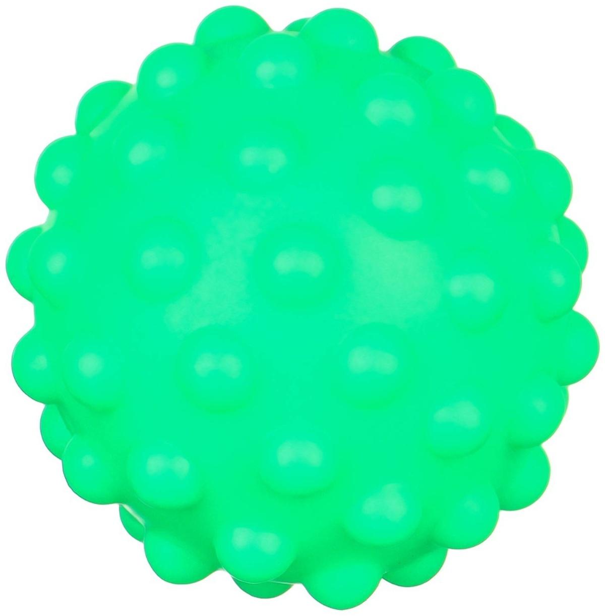 Подарочный набор развивающих тактильных мячиков «Машина Деда Мороза», 7 шт., новогодняя упаковка