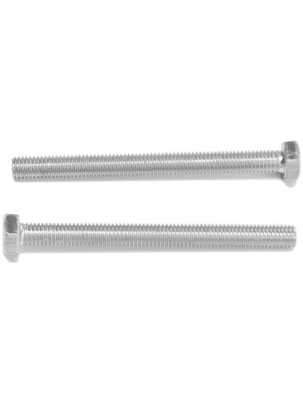 Болт ТУНДРА krep, с шестигранной головкой, оцинкованный, DIN933, М8х90 мм, 5 кг