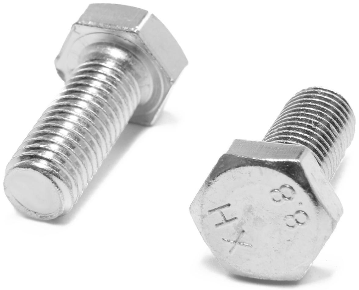 Болт ТУНДРА krep, с шестигранной головкой, оцинкованный, DIN933, М12х30 мм, 5 кг