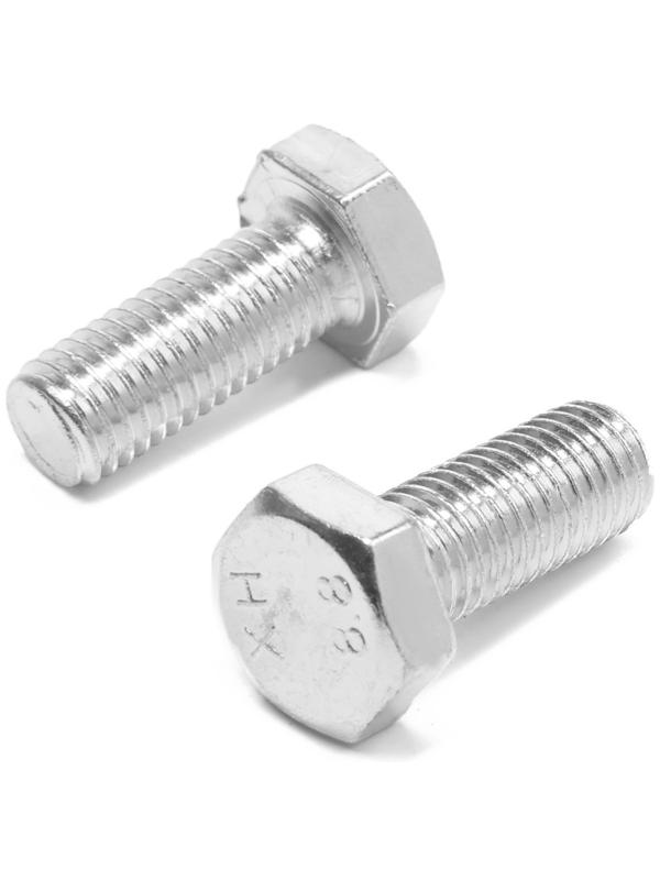 Болт ТУНДРА krep, с шестигранной головкой, оцинкованный, DIN933, М12х30 мм, 5 кг