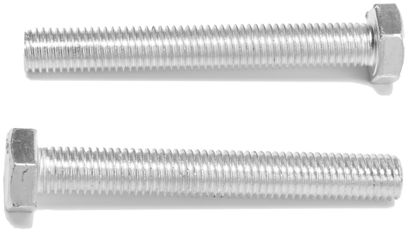 Болт ТУНДРА krep, с шестигранной головкой, оцинкованный, DIN933, М12х90 мм, 5 кг