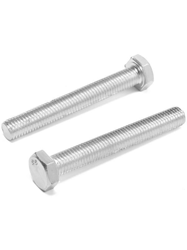 Болт ТУНДРА krep, с шестигранной головкой, оцинкованный, DIN933, М12х90 мм, 5 кг