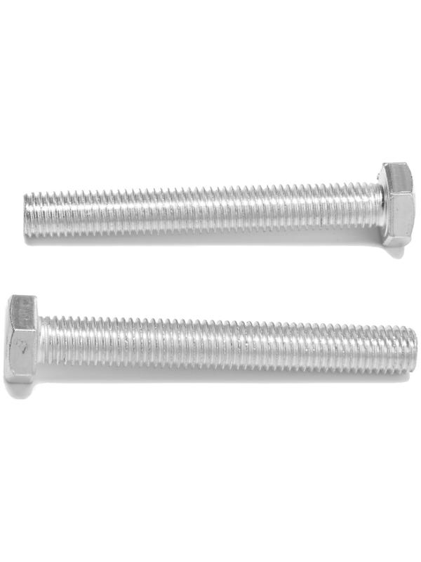Болт ТУНДРА krep, с шестигранной головкой, оцинкованный, DIN933, М12х90 мм, 1 кг