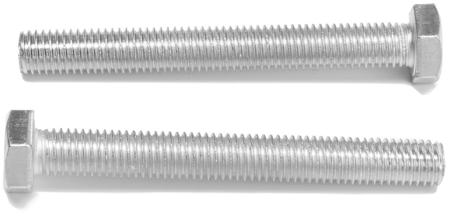 Болт ТУНДРА krep, с шестигранной головкой, оцинкованный, DIN933, М12х100 мм, 5 кг