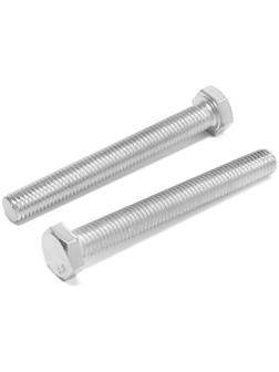 Болт ТУНДРА krep, с шестигранной головкой, оцинкованный, DIN933, М12х100 мм, 5 кг