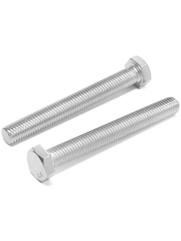 Болт ТУНДРА krep, с шестигранной головкой, оцинкованный, DIN933, М12х100 мм, 5 кг