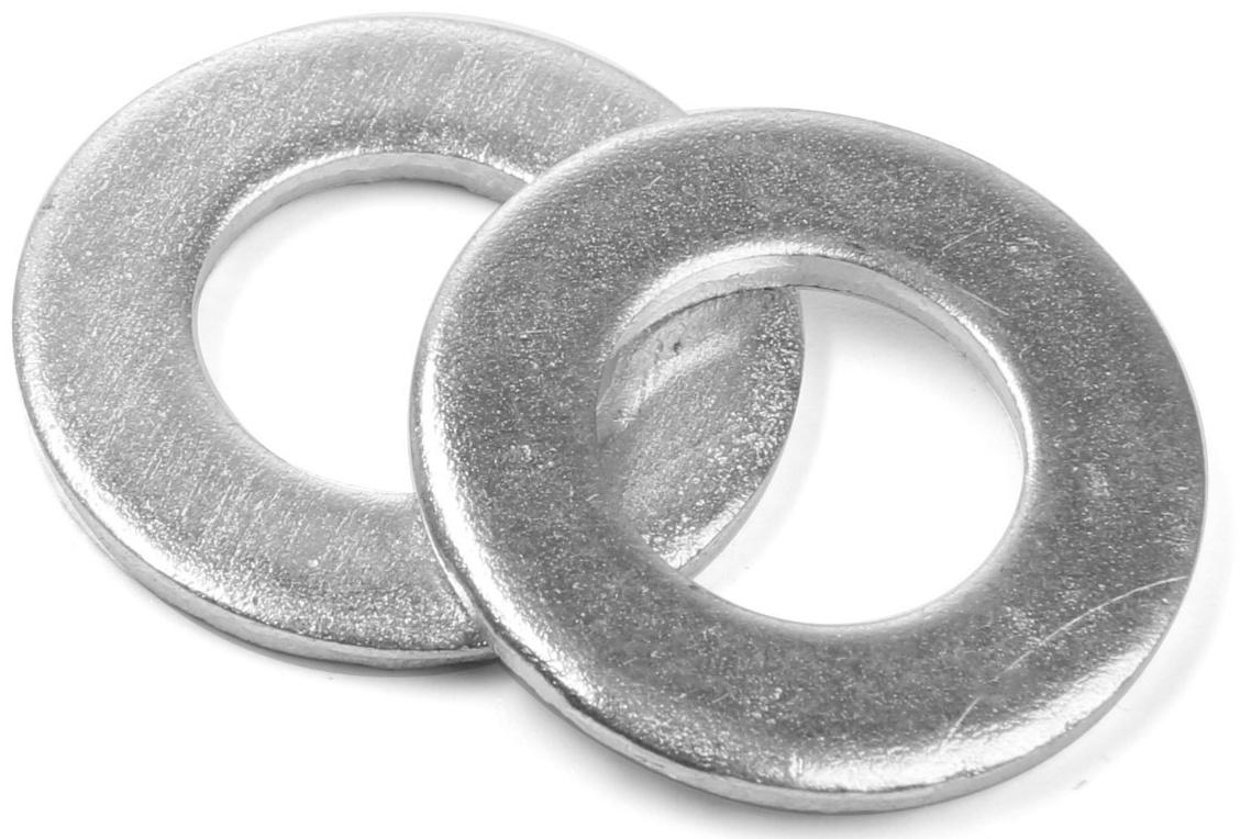 Шайба ТУНДРА krep, плоская, DIN125, оцинкованная, М14, 5 кг