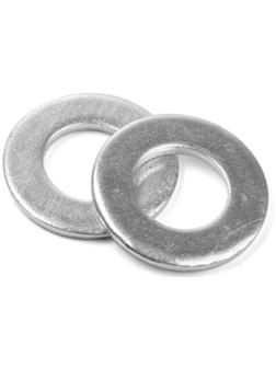 Шайба ТУНДРА krep, плоская, DIN125, оцинкованная, М14, 5 кг